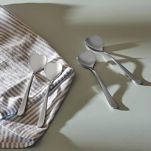 Alessi - Set 4 cucchiaini da Tè "Big Love" Cuore