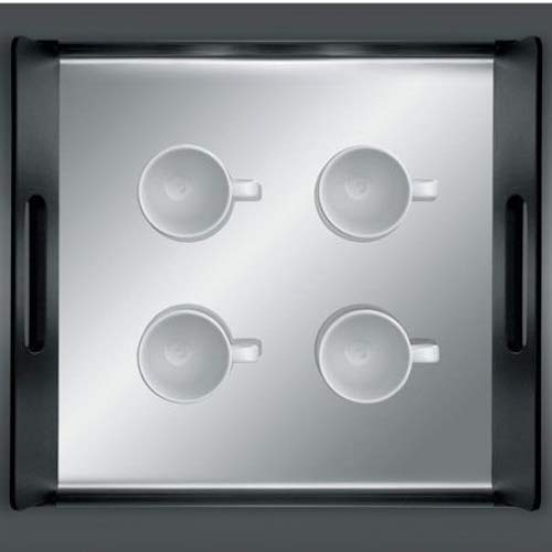 Alessi - Vassoio Rettangolare "Vassily" in Acciaio Inox Nero