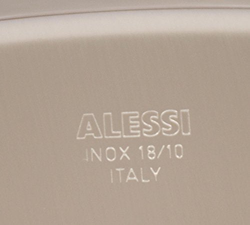 Alessi - Vassoio Rotondo con Bordo Traforato "Girotondo" in Acciaio Inox