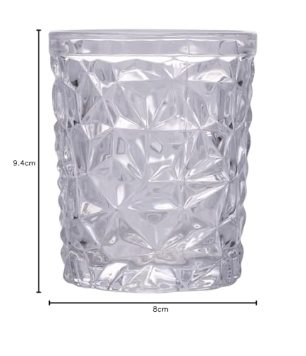 Villa d'Este Home Tivoli - Set di 6 Bicchieri "Glace Ice" 300ml in Vetro