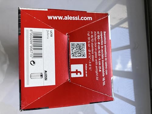 Alessi - "Julieta" Airtight Glass Jar