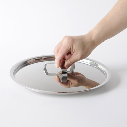Alessi - Coperchio "Pots&Pan" in Acciaio Inox