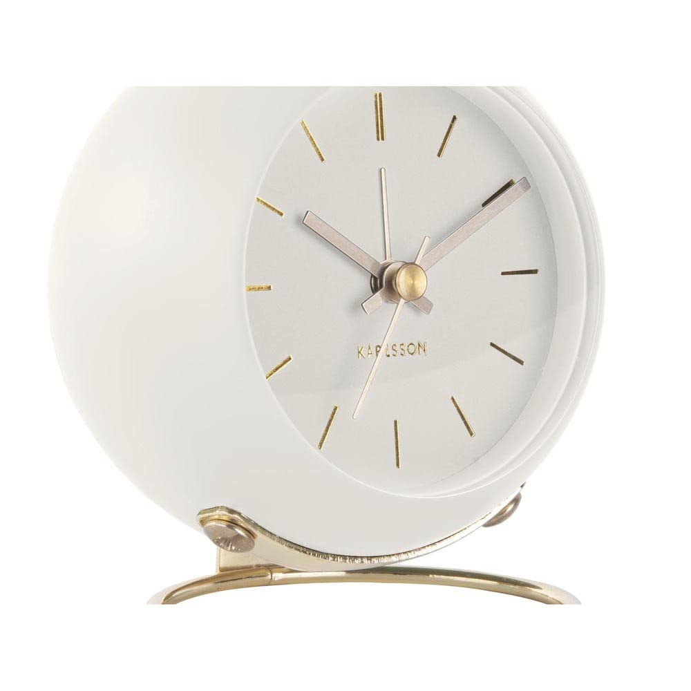 Karlsson - Horloge Globe Blanche