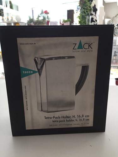ZACK Portabricco del Latte in Acciaio 18/10 h 16,8 cm
