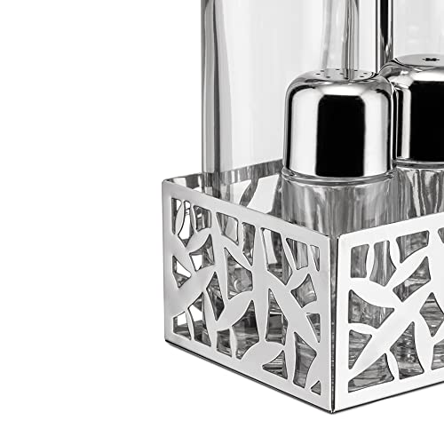 Alessi - Menage "Cactus" in Stainless Steel