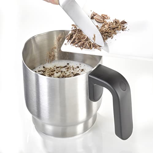 Case - Crema & Choco Stainless Steel Milk Frother