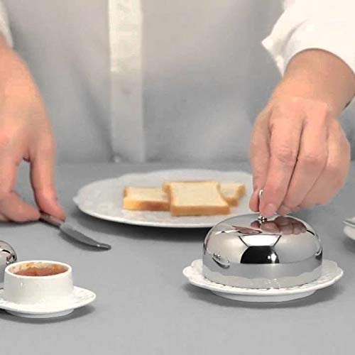 Alessi - Portaburro in Porcellana Bianca