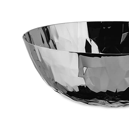 Alessi - Cestino Rotondo in Acciaio Colorato Blu 21cm