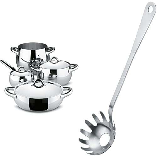 Alessi - Set Pentole "Mami" in Acciaio Inox 24cm