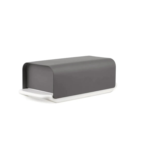 Alessi — Mattina BG04 BG04 DG | Burriera in porcellana grigio scuro — Alessi
