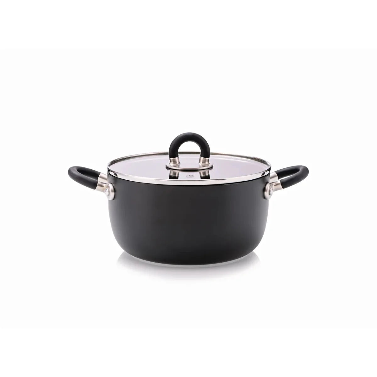 Alessi — STEN ABGMP3625B | Casseruola in alluminio antiaderente Iacche