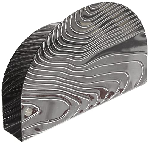 Alessi - "Veneer" Napkin Holder in Stainless Steel