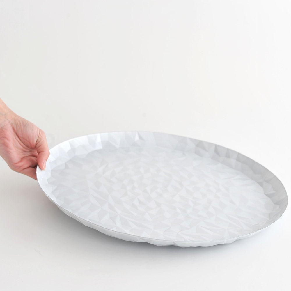 Alessi - Vassoio Rotondo "Joy" in Acciaio Colorato 40cm