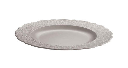 Alessi - “Dressed” Design Flat Plate with Relief Decoration