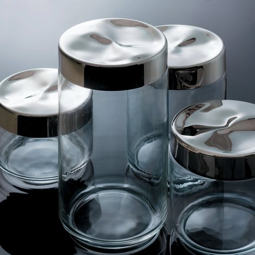Alessi - "Julieta" Airtight Glass Jar