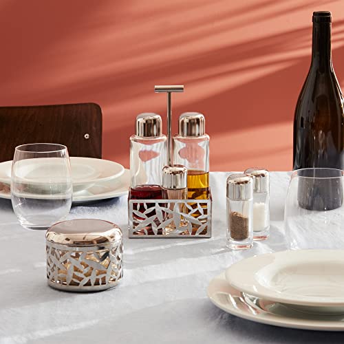 Alessi - Menage "Cactus" in Stainless Steel