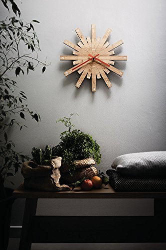 Alessi - Orologio da Parete in Legno di Bambù