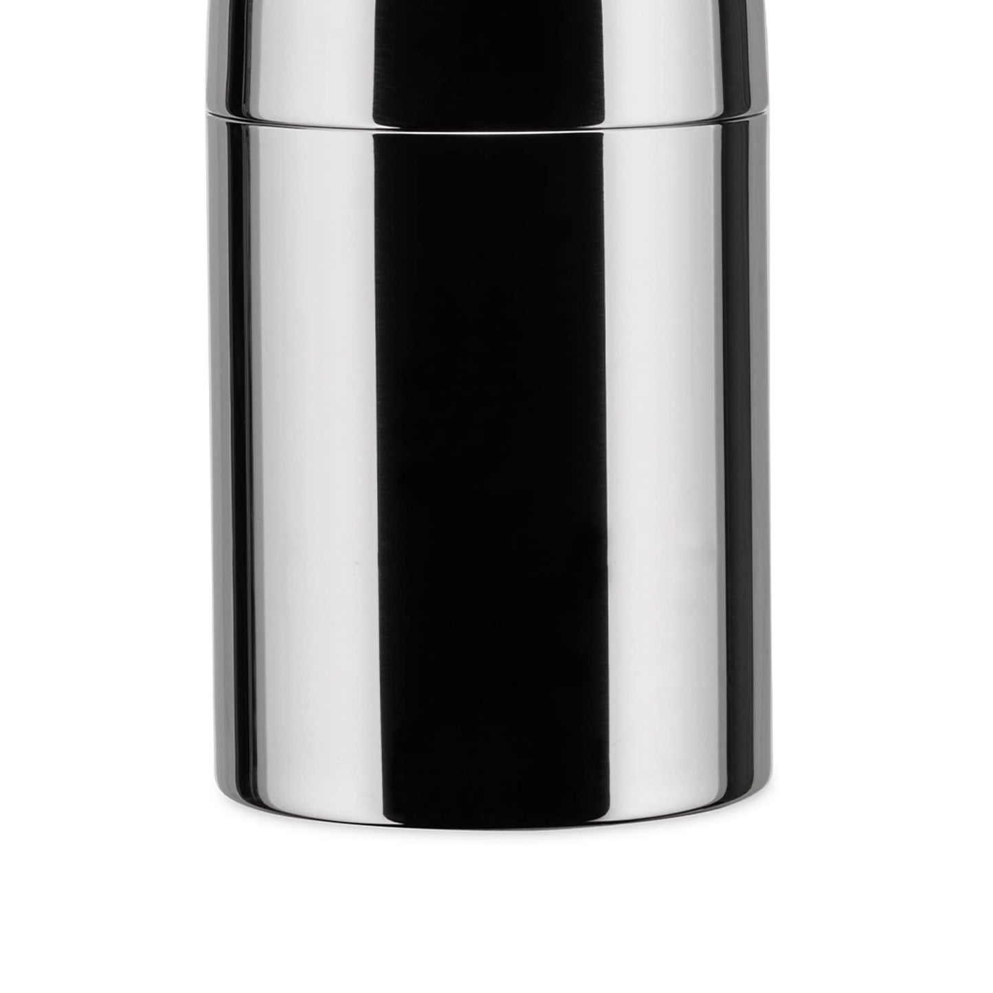 Alessi - Sugar Bowl with Spoon "Officina" in Stainless Steel