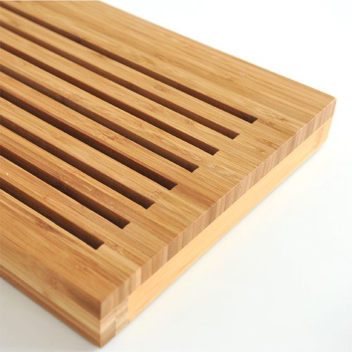 Alessi - Tagliere in Bamboo "Sbriciola" con Raccoglitore