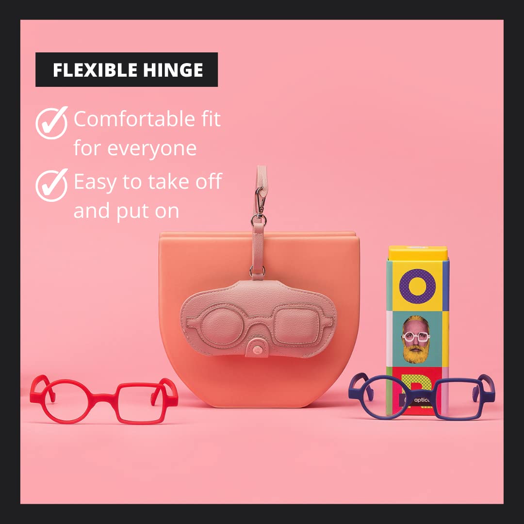 Aptica - Lunettes de lecture « Pop-Art-Andy Flex » Noir +0,00
