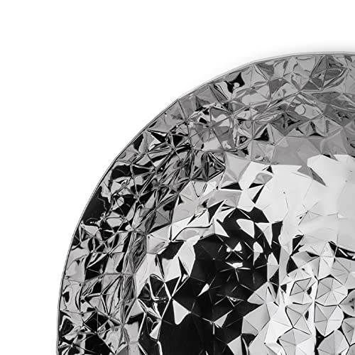 Alessi - Cestino Rotondo in Acciaio Colorato Blu 21cm