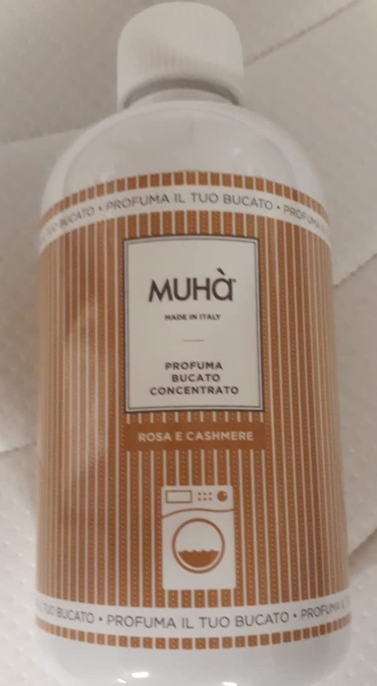 Muhà - Profuma Bucato Lavatrice 400ml "Rosa e Cashmere"
