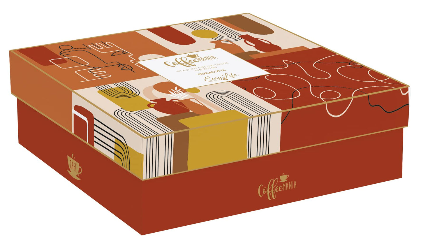 Easy Life - Set 6 Tazze da Caffè