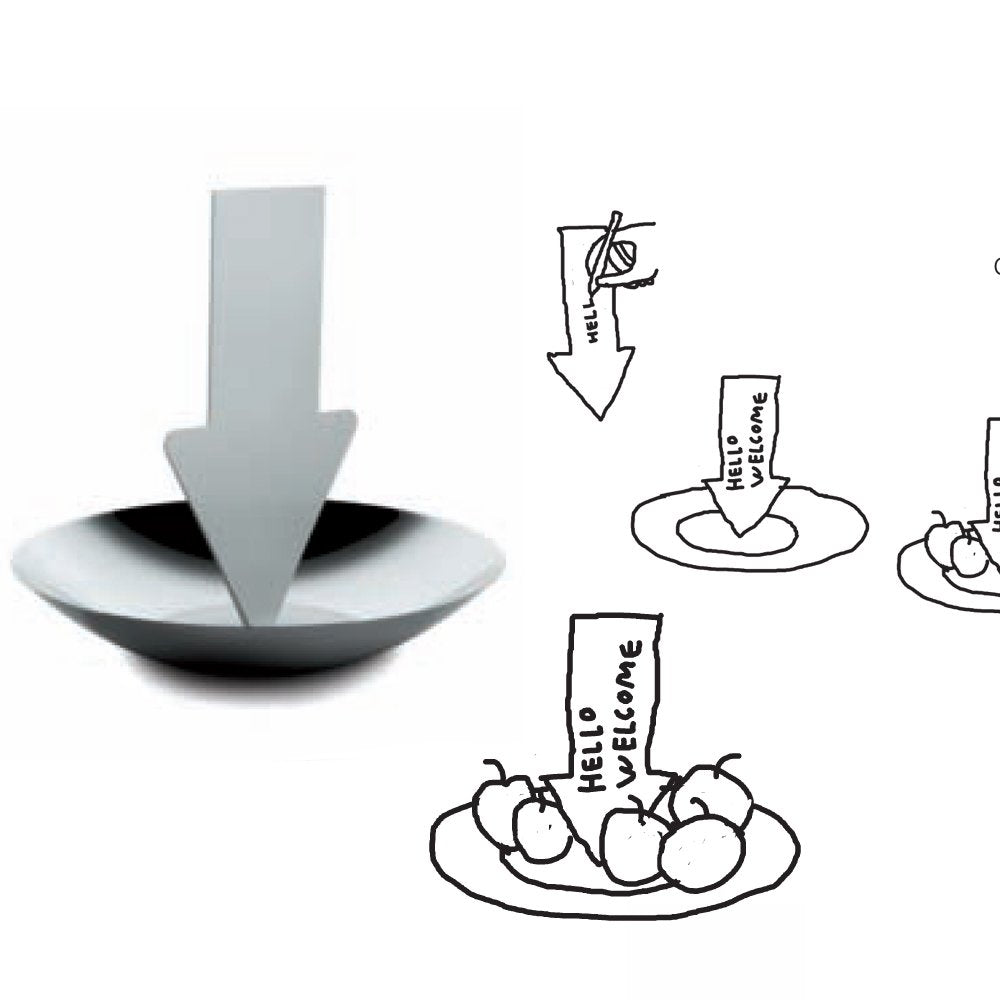 Alessi - Fruttiera in Acciaio Inox