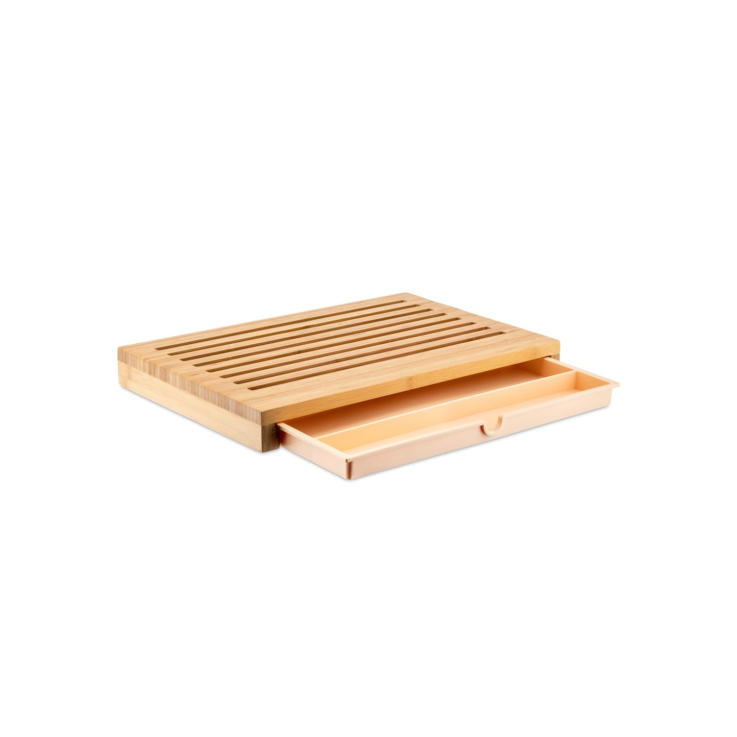 Alessi - Tagliere in Bamboo "Sbriciola" con Raccoglitore