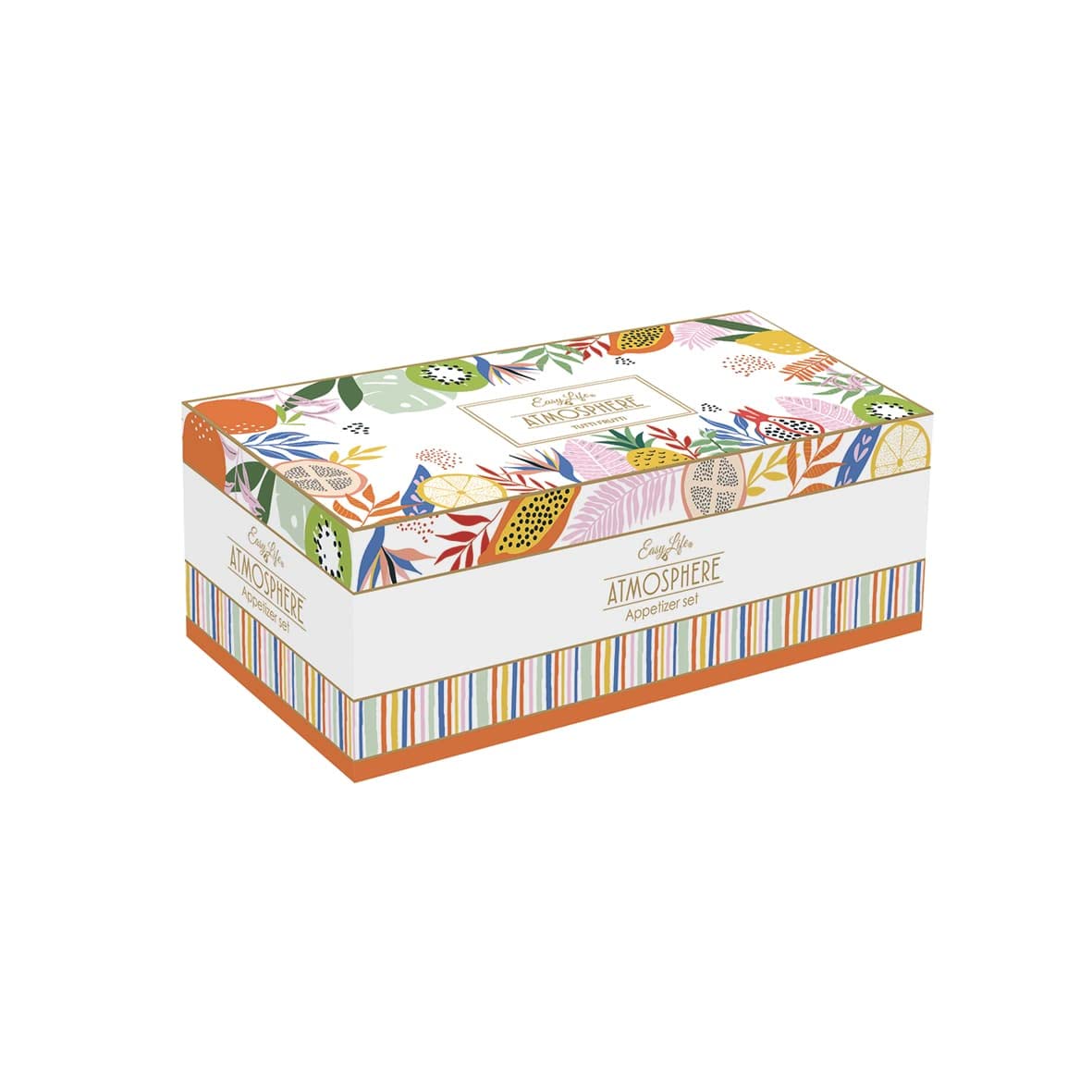 Easy Life - Set Aperitivo in Porcellana con 4 Ciotole