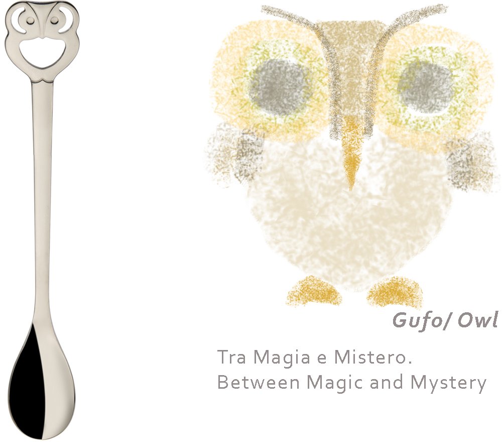 Bugatti - Coffret de 6 cuillères à café porte-bonheur