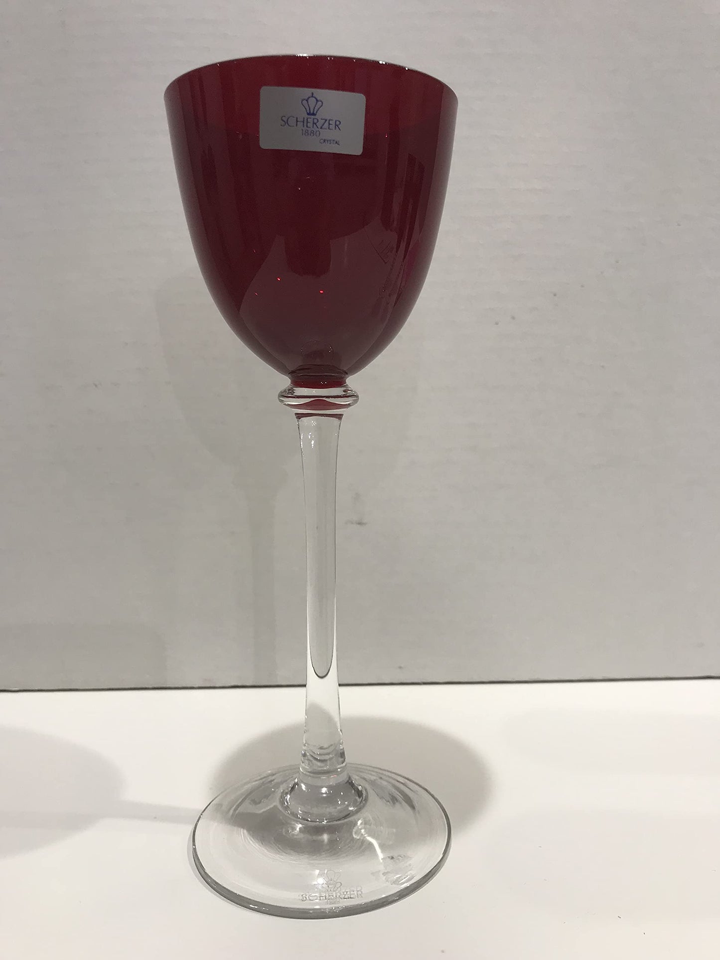 Scherzer - Set da 8 Bicchieri Liquore "Red Passion" Rosso