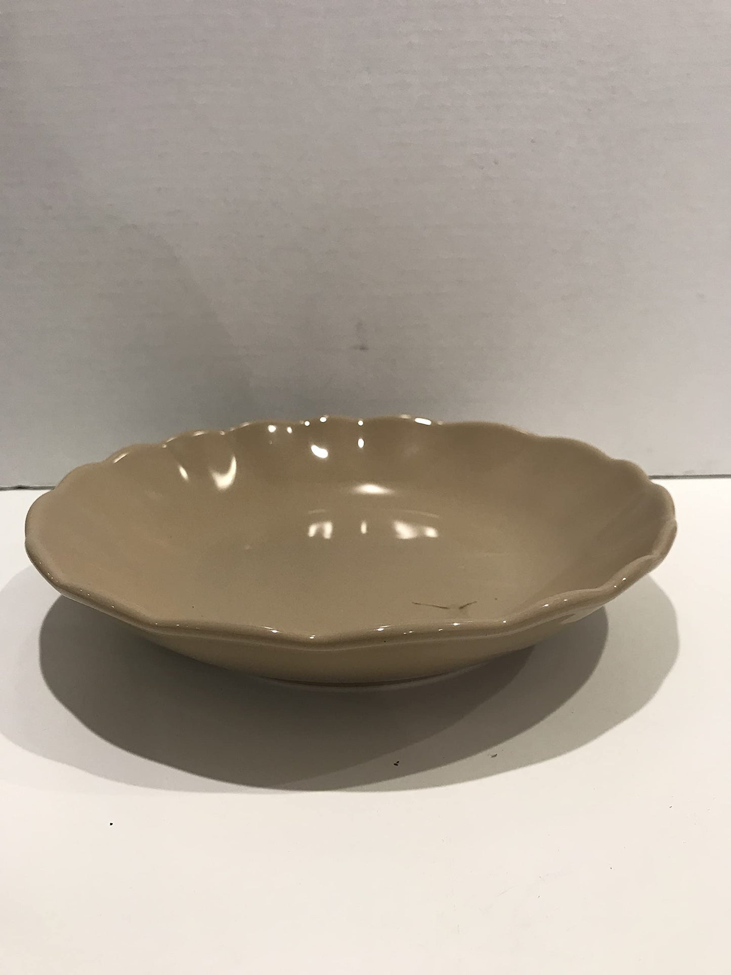 Scherzer - Piatto Fondo "New Look"  Marrone