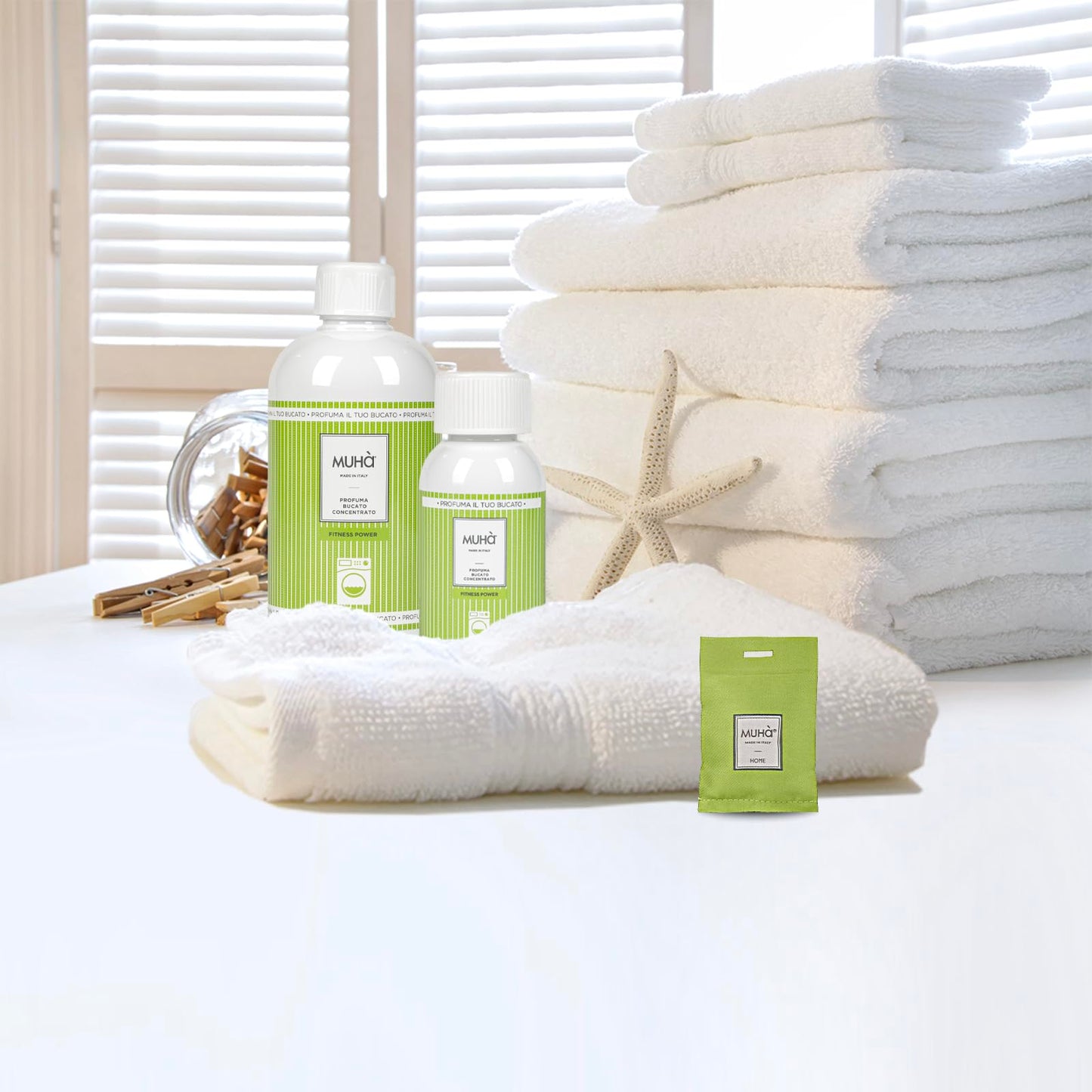 Muhà - Profuma Bucato Lavatrice 400ml "Fitness Power"