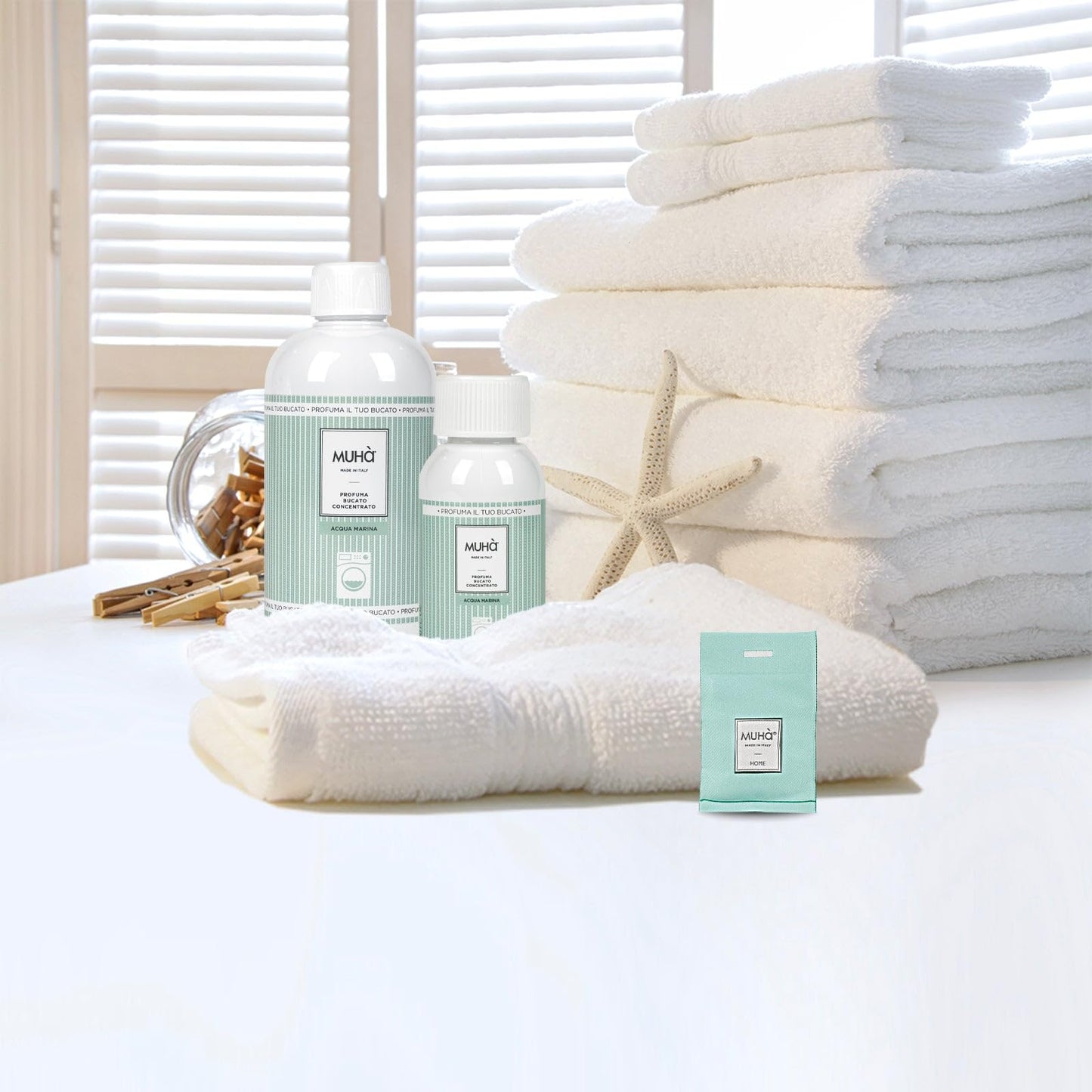 Muhà - Profuma Bucato Lavatrice 100ml "Brezza Marina"