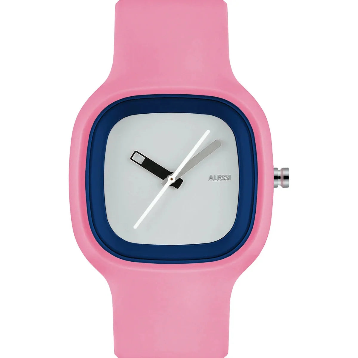 Alessi — Kaj AL10023 | Orologio da polso in poliuretano rosa