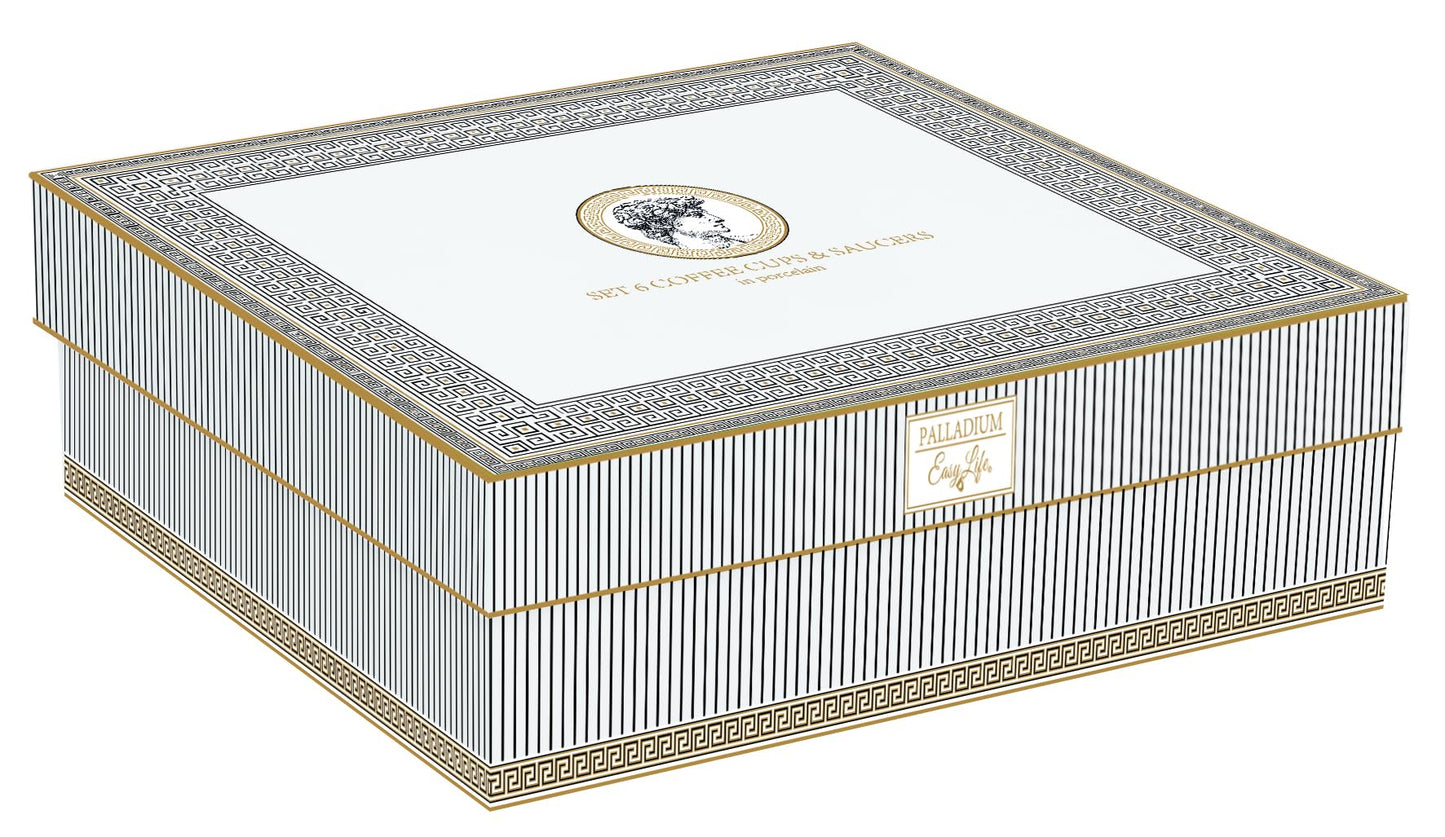 Easy Life - Set 6 Tazze da Caffè