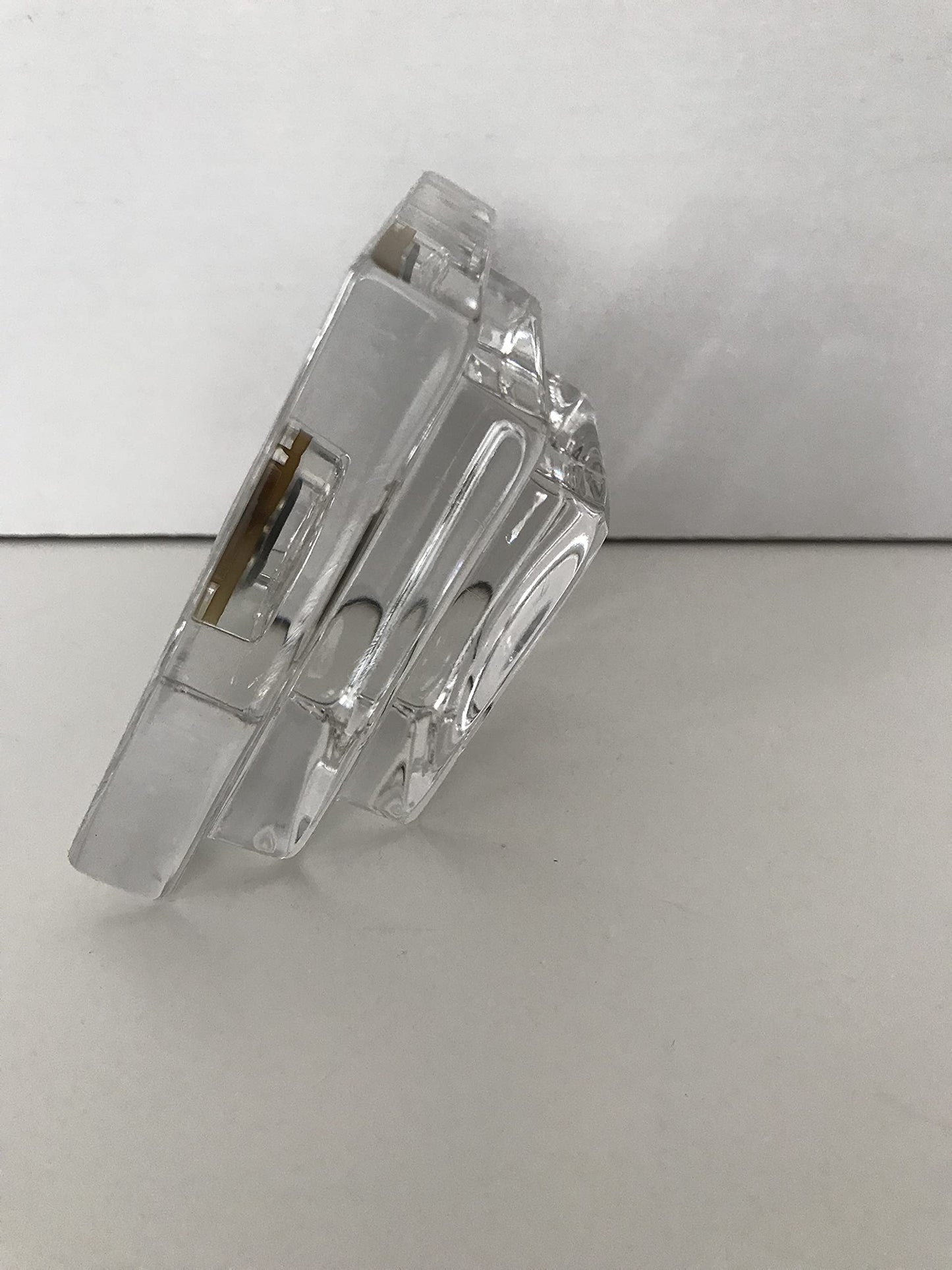 Arnolfo Di Cambio - Horloge en cristal 10x10 par Ettore Sottsass