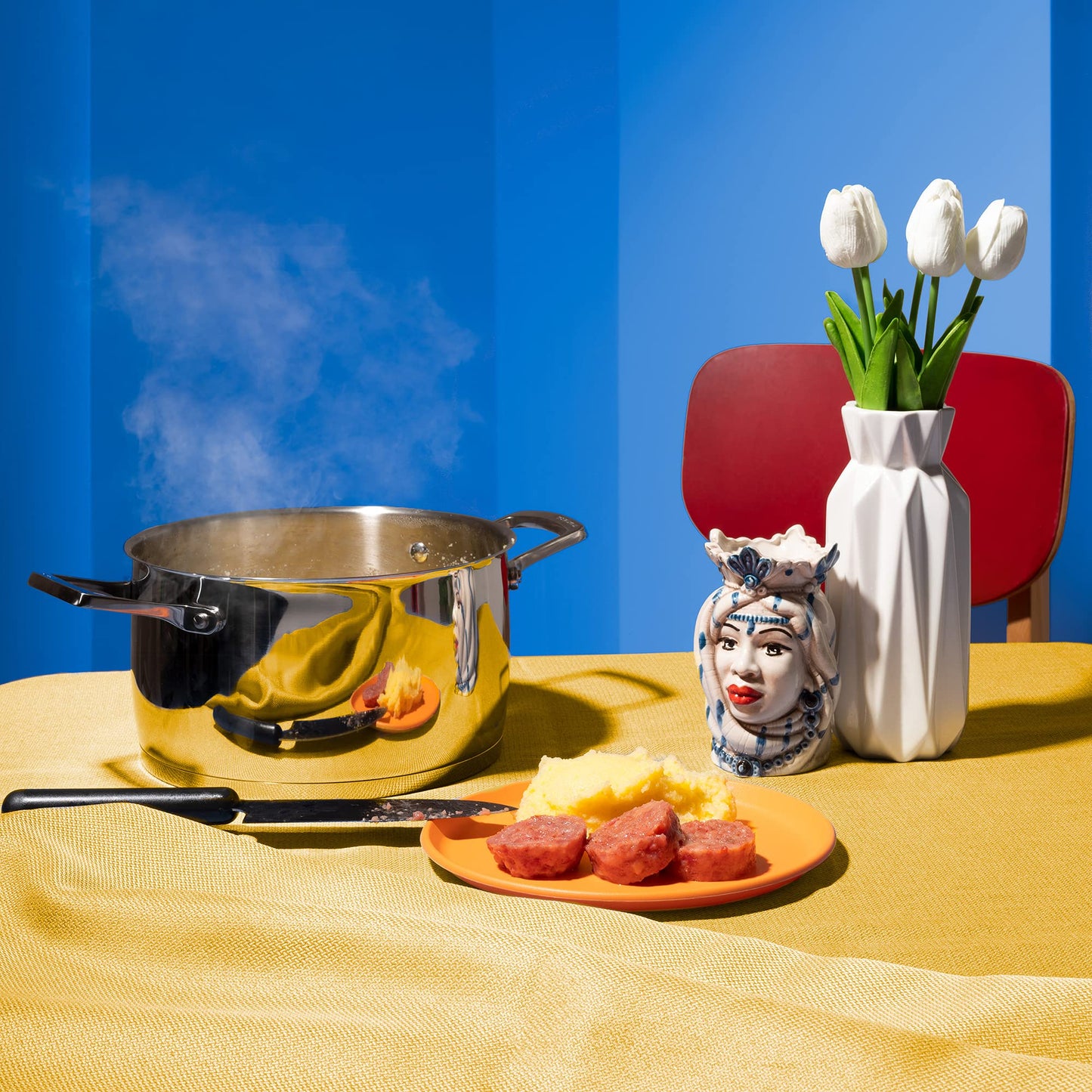 Moneta - Casseruola con Coperchio Accordo 22cm Inox