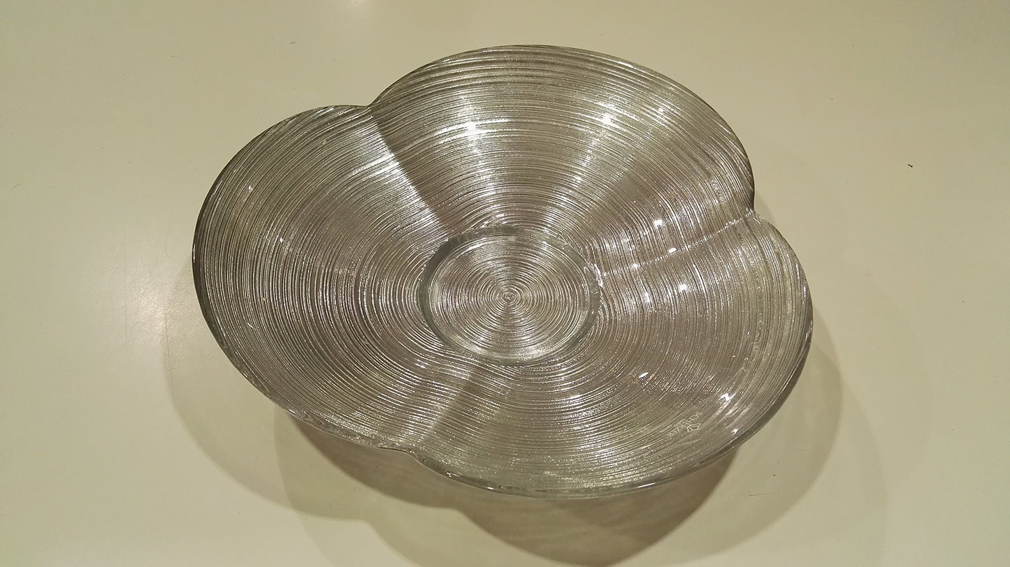 Scherzer - Coppetta Natalizia "Petalo" Medio 27cm Argento