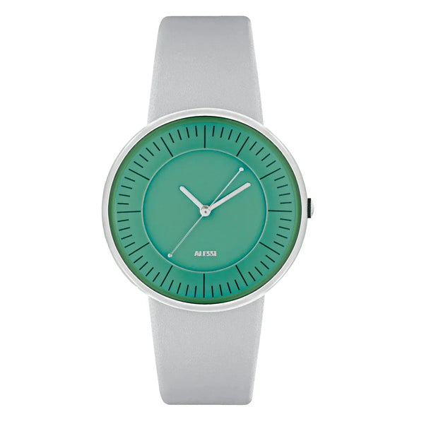 Alessi — Luna AL8009 | Orologio da polso Mendini quadrante verde — Alessi