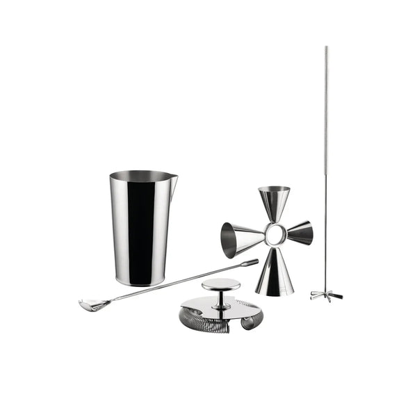 Alessi — GIA25SET | The Tending Box, set mixology acciaio 18/10 — Alessi