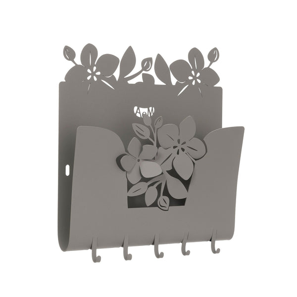 Arts & Crafts - Lotus Flower Modern Key Box — Arti & Mestieri