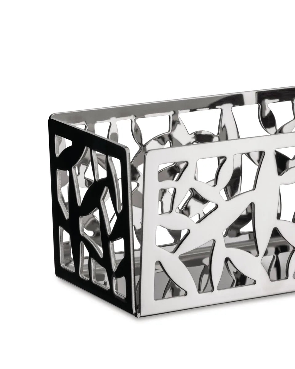 Alessi - Porte-sachets de thé en acier inoxydable « Cactus »