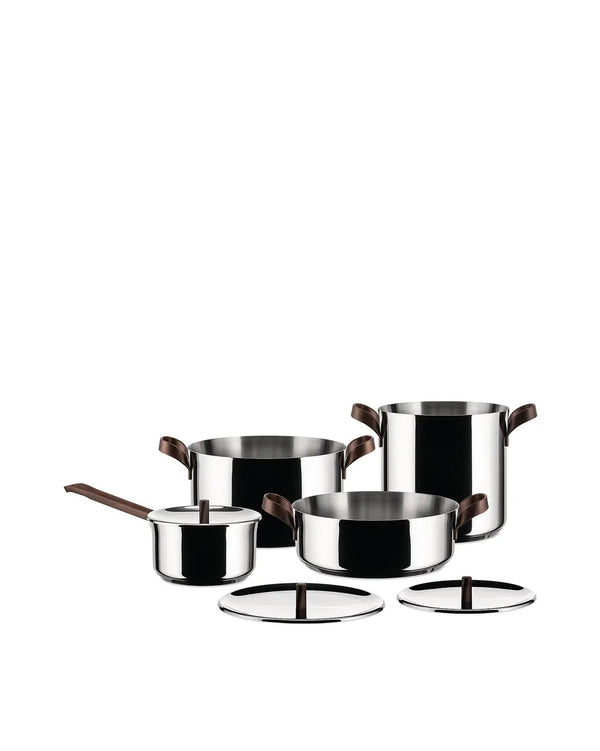 Alessi - Stainless Steel Pot "Pots & Pans" 24cm — Alessi