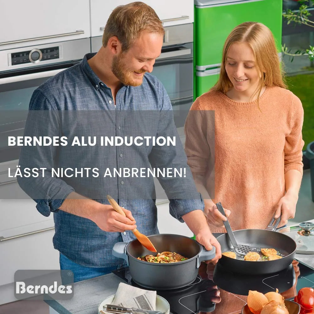 Berndes Wok alluminio forgiato rivestimento antiaderente cucina professionale