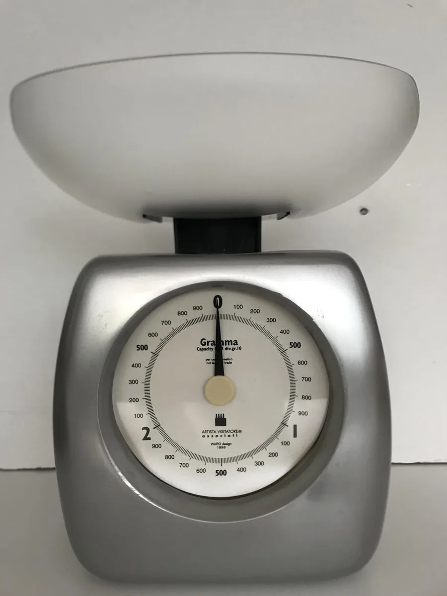 Bilancia da cucina Waro Design in acciaio inossidabile, design moderno e funzionale