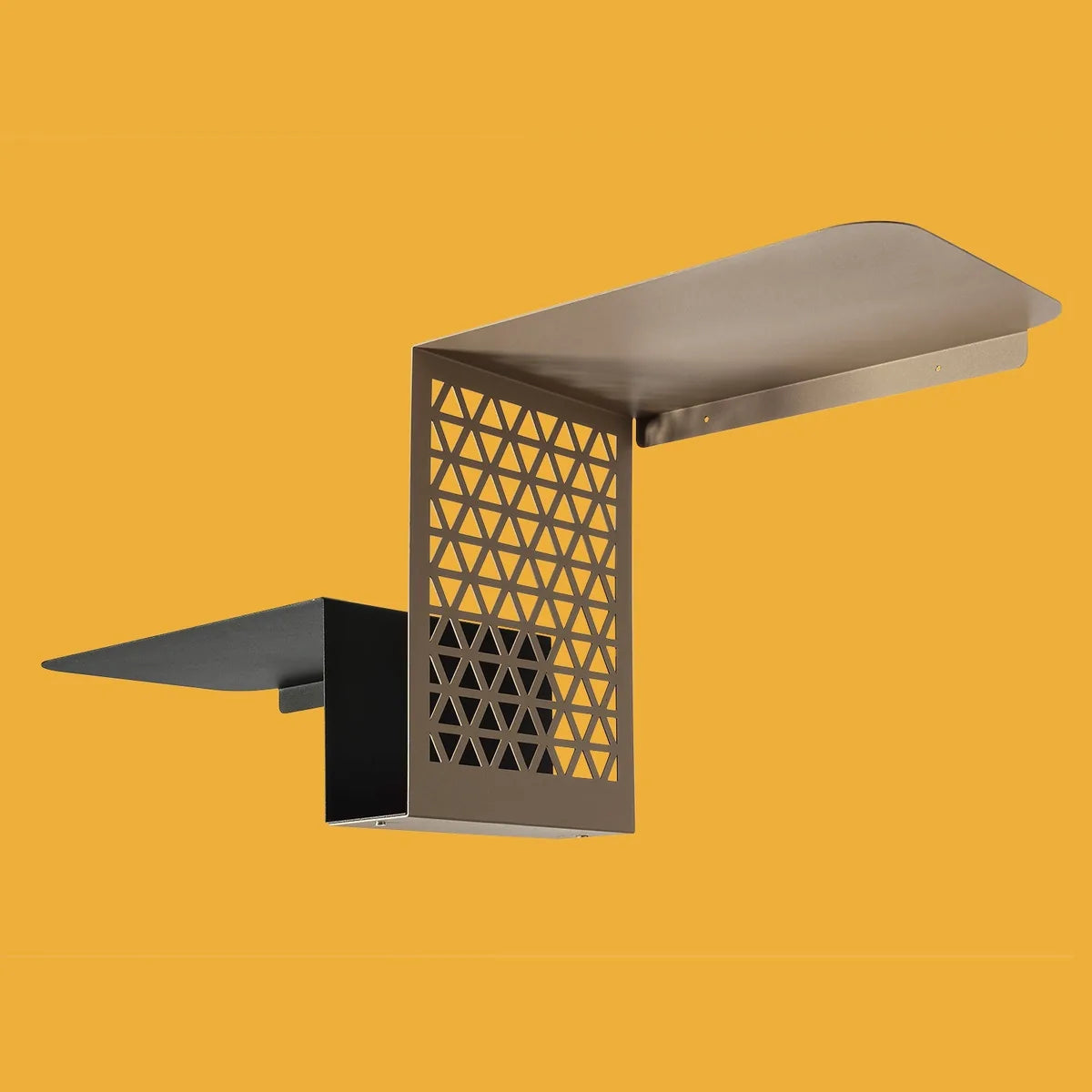 Arti & Mestieri Consolle Mensola Scalea design bicolore con struttura a scala