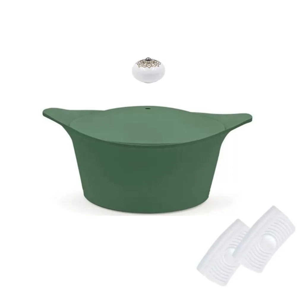Cookut Ma Jolie Cocotte Verde Fougere 24cm in ghisa smaltata