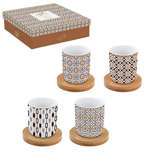 Easy Life - Coffret de 4 tasses à café « Coffee Mania » — Easy Life